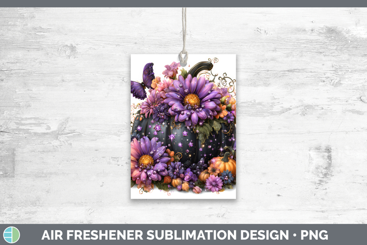 Best Sellers 02 Cute Halloween Daisies Air Freshener Sublima