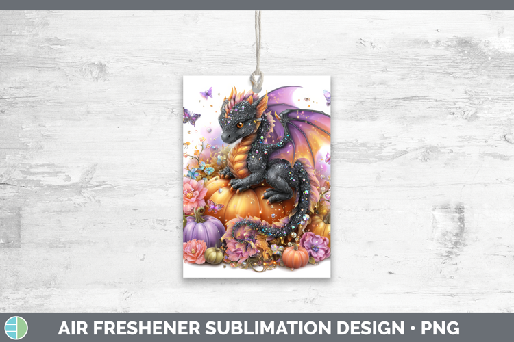 Best Sellers 02 Cute Halloween Dragon Air Freshener Sublimat