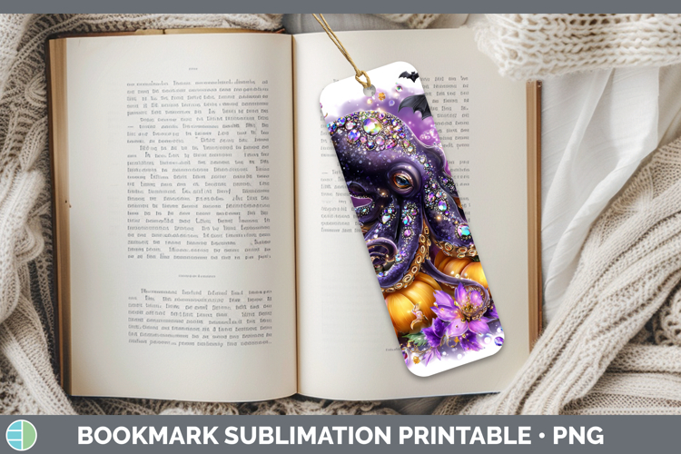 Printable Halloween Bookmark Image 18