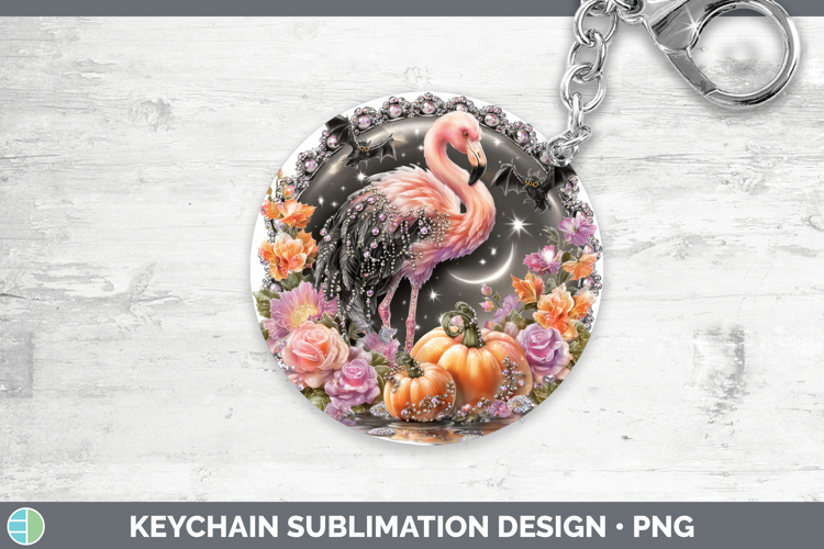 Best Sellers 02 Cute Halloween Peacock Keychain Sublimation