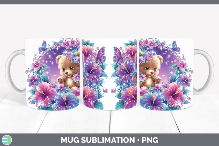 GorgeousBest Sellers 02 Rainbow Summer Mug Wrap design.