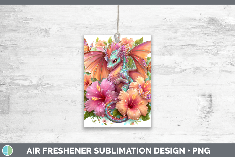 Best Sellers 02 Rainbow Summer Dragon Air Freshener Sublimat