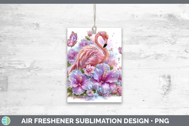 Best Sellers 02 Rainbow Summer Flamingo Air Freshener Sublim