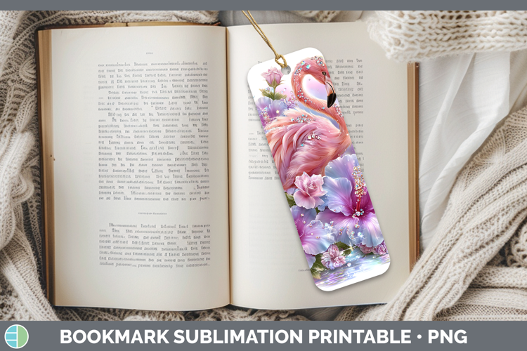 Best Sellers 02 Rainbow Summer Flamingo Bookmark Sublimation