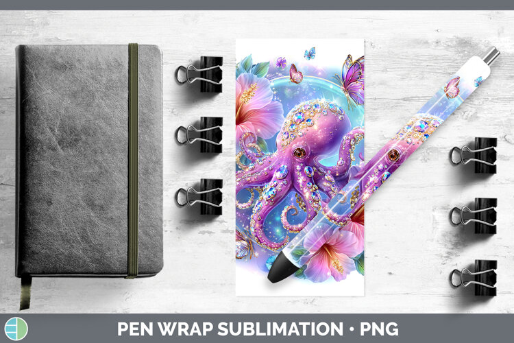 GorgeousBest Sellers 02 Rainbow Summer Pen Wrap design.