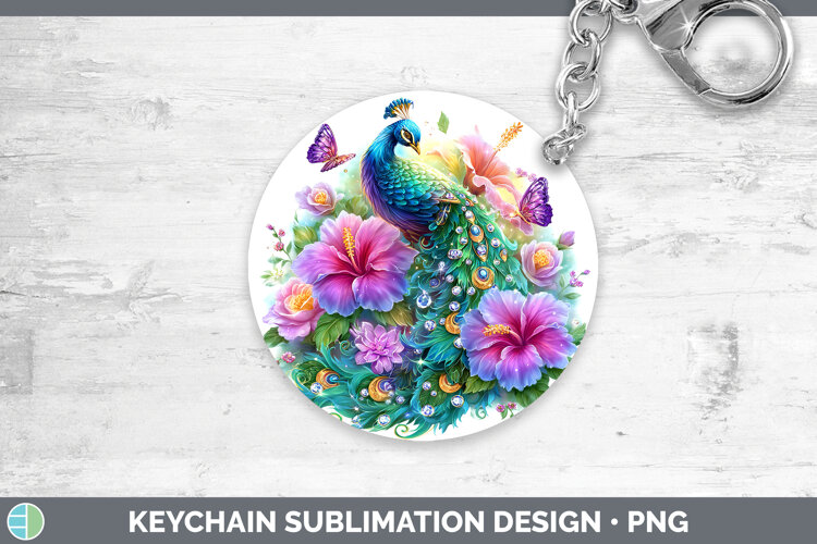 GorgeousBest Sellers 02 Rainbow Summer Keychain design.