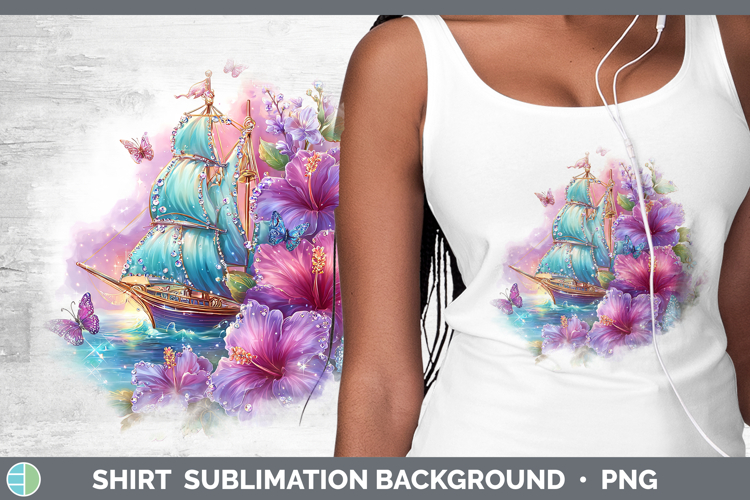 Best Sellers 02 Rainbow Summer Sail Boat Shirt Sublimation B