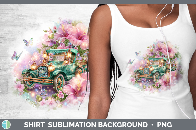 Best Sellers 02 Rainbow Summer Vintage Truck Shirt Sublimati