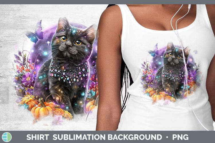 Black Cat Clipart Image 12