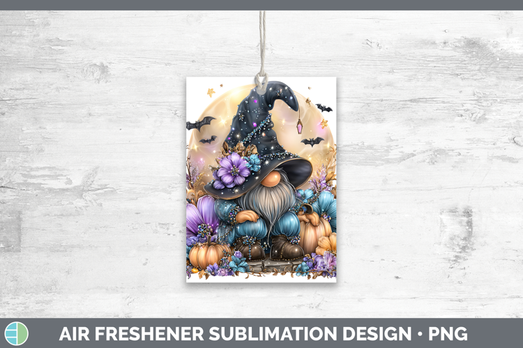 Best Sellers 03 Cute Halloween Gnome Air Freshener Sublimati