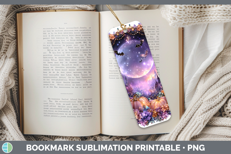 Printable Halloween Bookmark Image 9