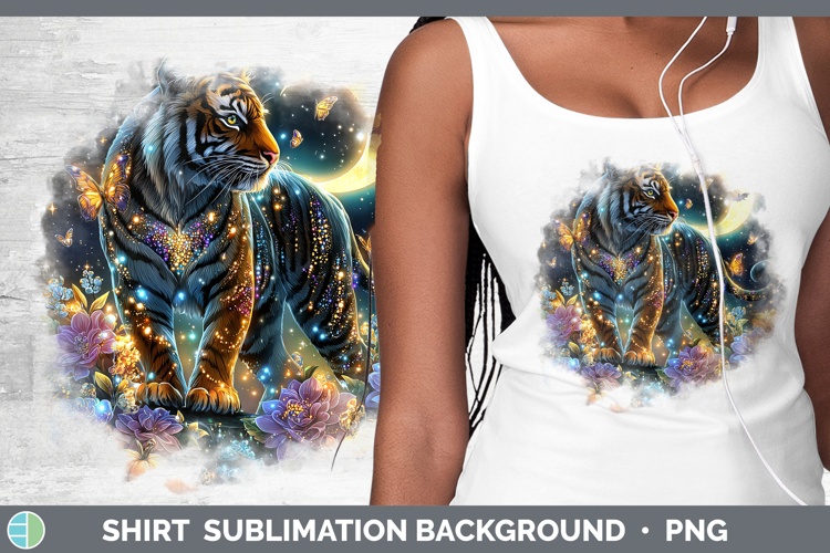 Best Sellers 03 Cute Halloween Tiger Shirt Sublimation Backg