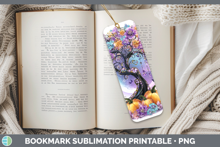 Printable Halloween Bookmark Image 3