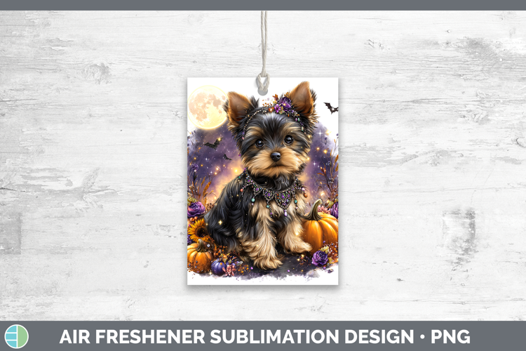 Best Sellers 03 Cute Halloween Yorkshire Terrier Air Freshen