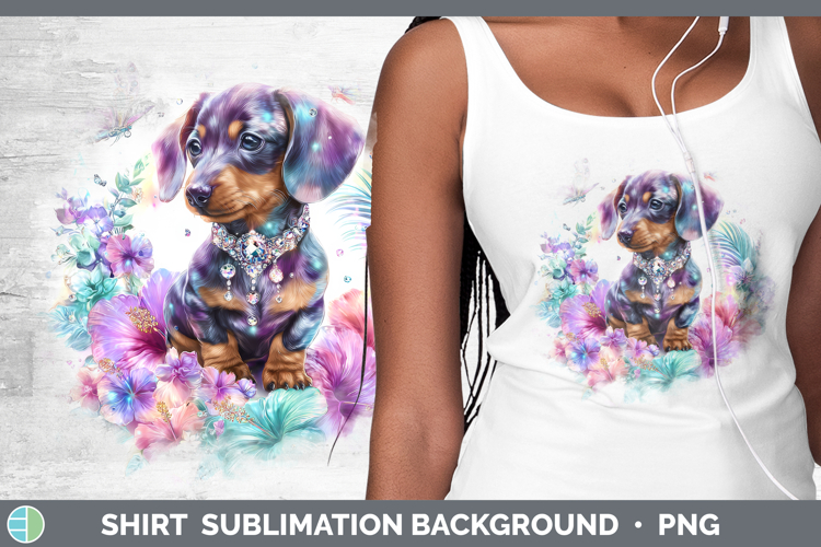 Best Sellers 03 Rainbow Summer Dachshund Shirt Sublimation B