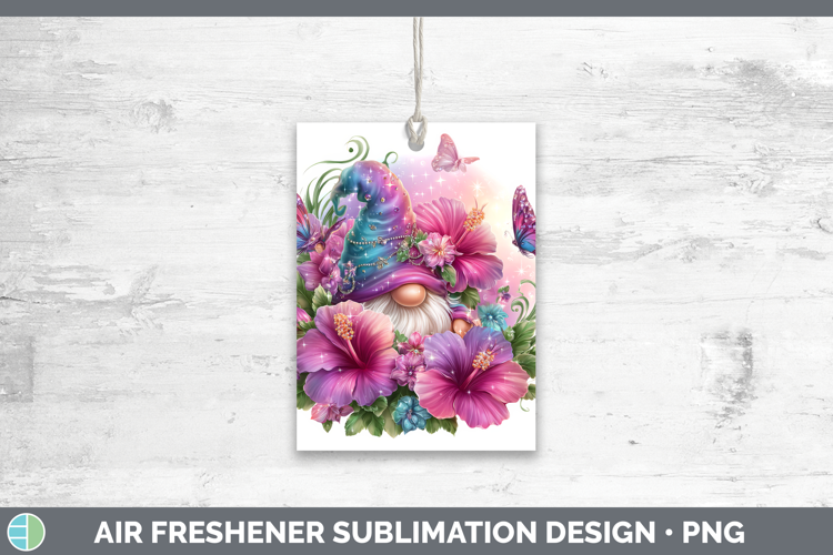 Best Sellers 03 Rainbow Summer Gnome Air Freshener Sublimati