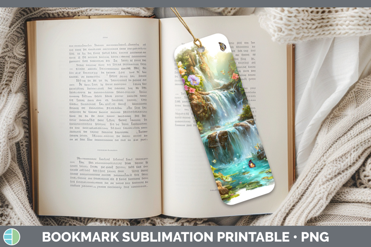 Best Sellers 03 Rainbow Summer Landscape Bookmark Sublimatio