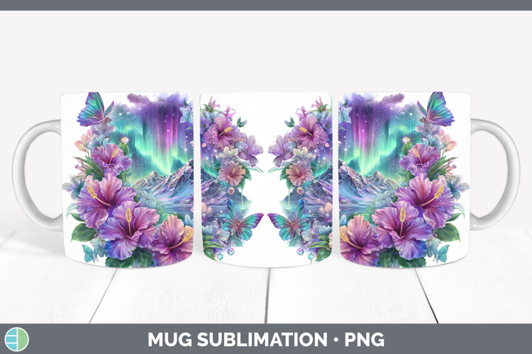 GorgeousBest Sellers 03 Rainbow Summer Mug Wrap design.