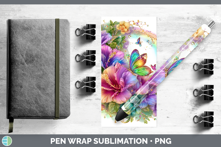 Best Sellers 03 Rainbow Summer Rainbow Pen Wrap Sublimation