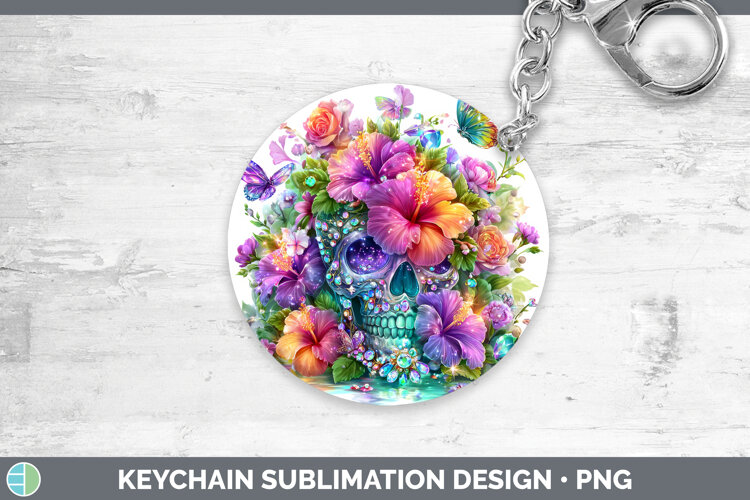 GorgeousBest Sellers 03 Rainbow Summer Keychain design.