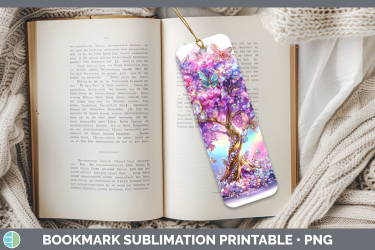 Best Sellers 03 Rainbow Summer Tree of Life Bookmark Sublima
