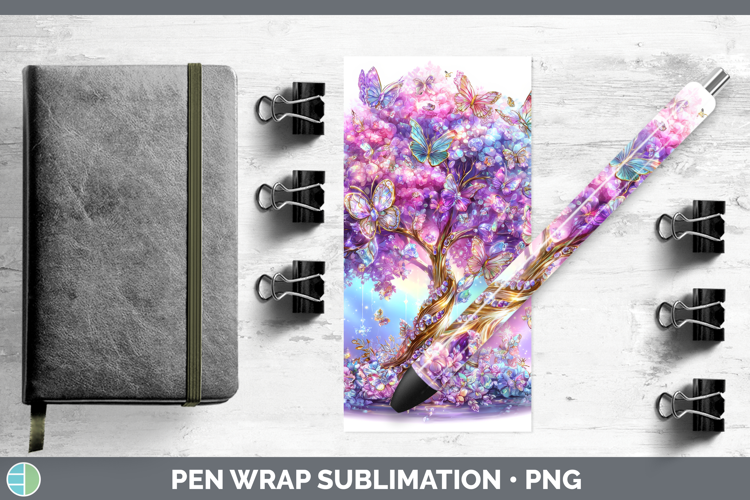 Best Sellers 03 Rainbow Summer Tree of Life Pen Wrap Sublima