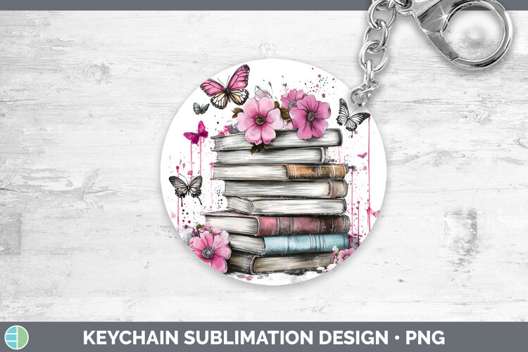 GorgeousBest Sellers 04 Pink Drips Keychain design.