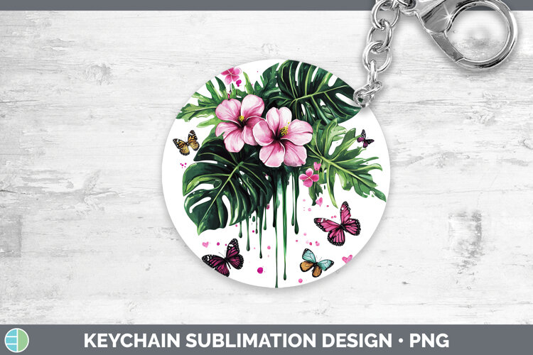 GorgeousBest Sellers 04 Pink Drips Keychain design.