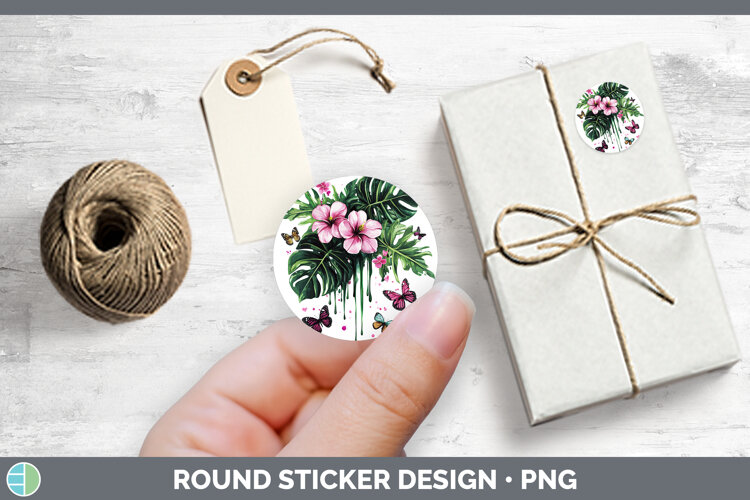 GorgeousBest Sellers 04 Pink Drips Stickers design.