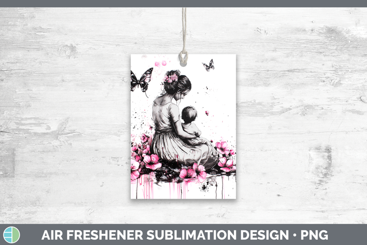 Best Sellers 04 Pink Drips Mother Child Air Freshener Sublim