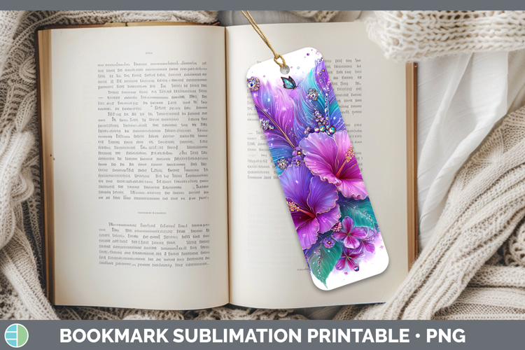 Best Sellers 04 Rainbow Summer Boho Feathers Bookmark Sublim