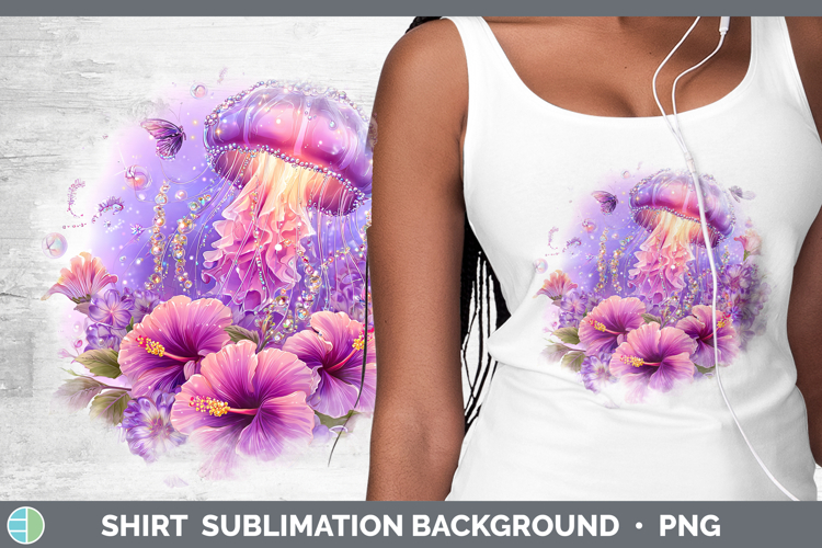 Best Sellers 04 Rainbow Summer Jelly Fish Shirt Sublimation