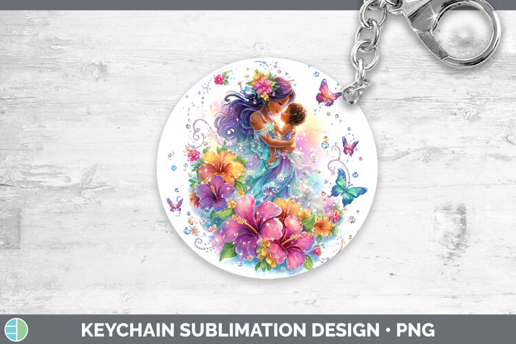 GorgeousBest Sellers 04 Rainbow Summer Keychain design.