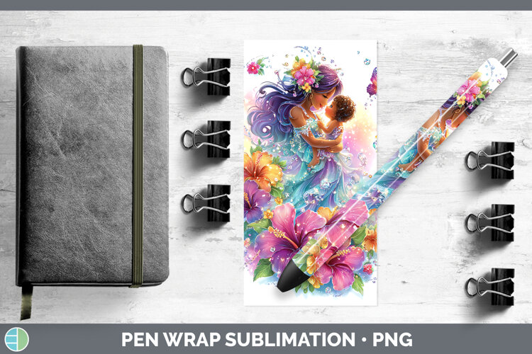 GorgeousBest Sellers 04 Rainbow Summer Pen Wrap design.