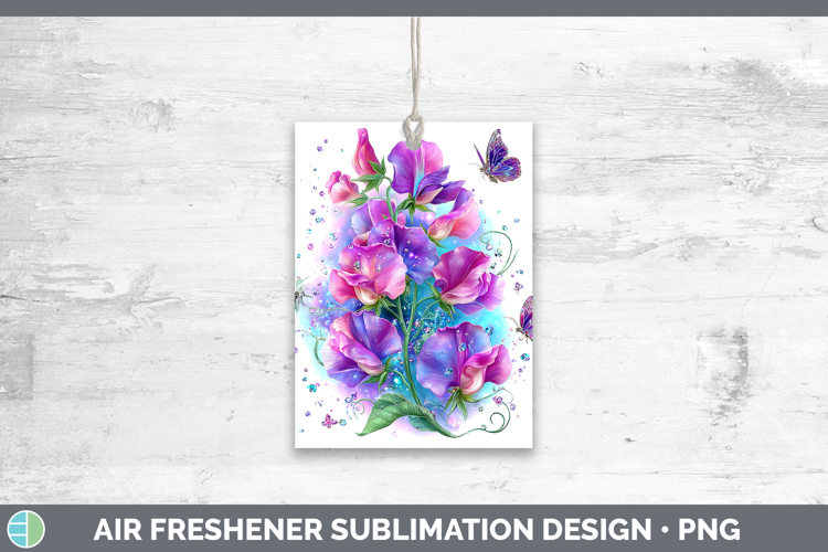 Best Sellers 04 Rainbow Summer Sweet Pea Air Freshener Subli