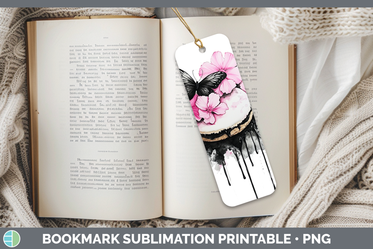 Best Sellers 05 Pink Drips Cookies Bookmark Sublimation Prin