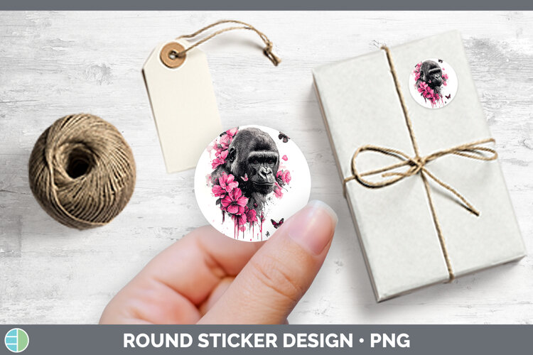 GorgeousBest Sellers 05 Pink Drips Stickers design.