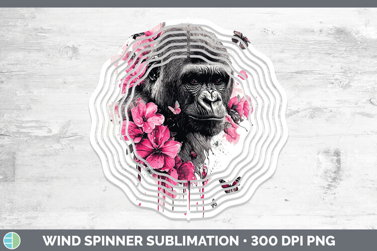 GorgeousBest Sellers 05 Pink Drips Wind Spinner design.
