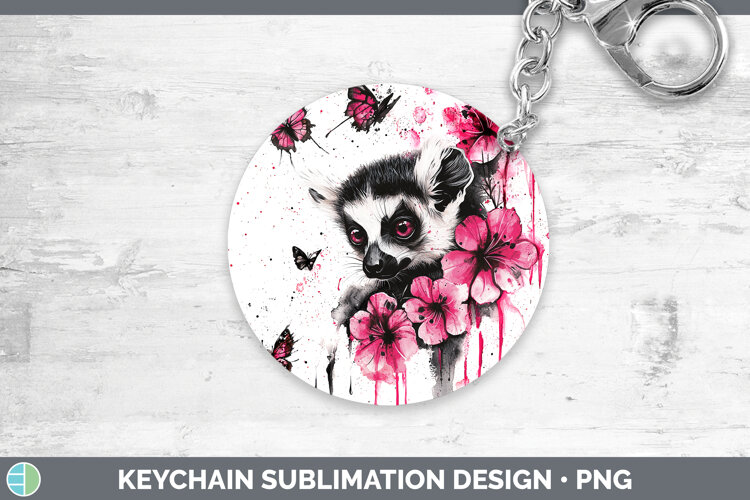 GorgeousBest Sellers 05 Pink Drips Keychain design.