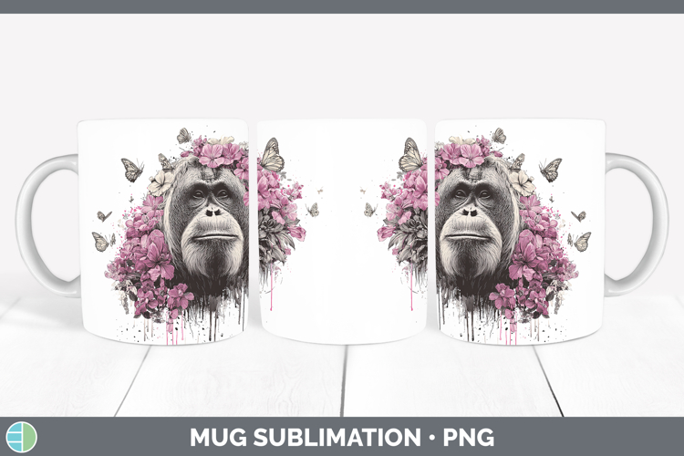 Orangutan Clipart Image 3