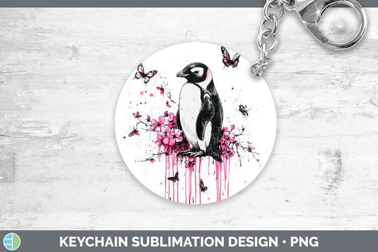 GorgeousBest Sellers 05 Pink Drips Keychain design.