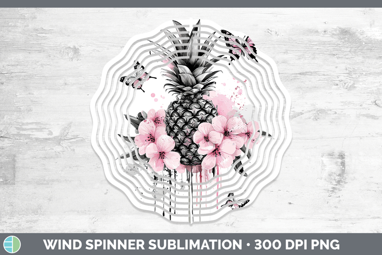 GorgeousBest Sellers 05 Pink Drips Wind Spinner design.