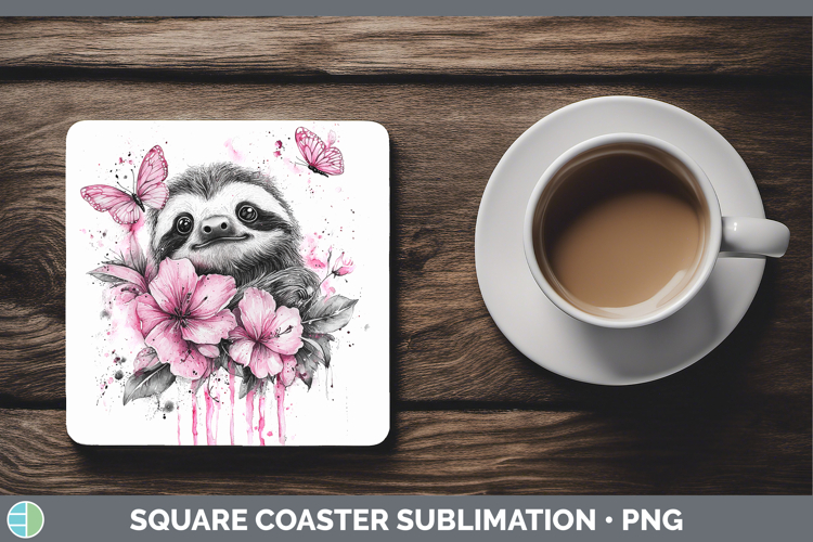 Sloth Clipart Image 24