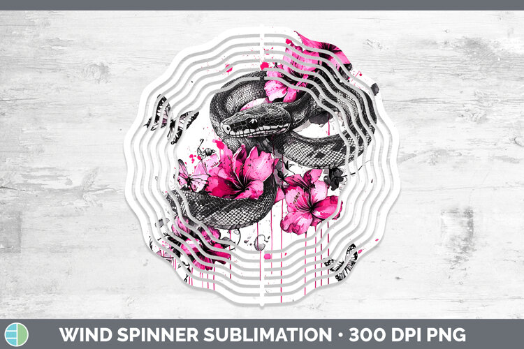 GorgeousBest Sellers 05 Pink Drips Wind Spinner design.