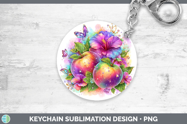 GorgeousBest Sellers 05 Rainbow Summer Keychain design.