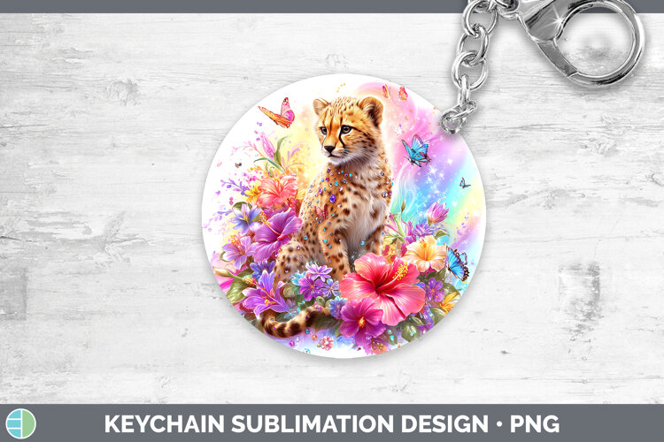 GorgeousBest Sellers 05 Rainbow Summer Keychain design.
