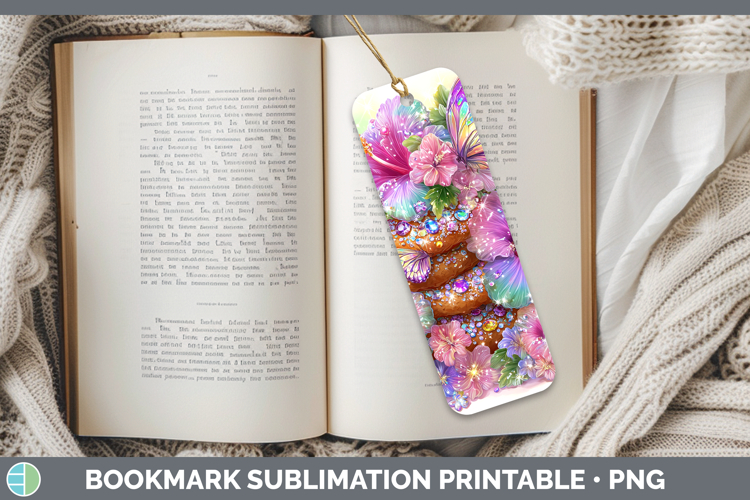 Best Sellers 05 Rainbow Summer Cookies Bookmark Sublimation