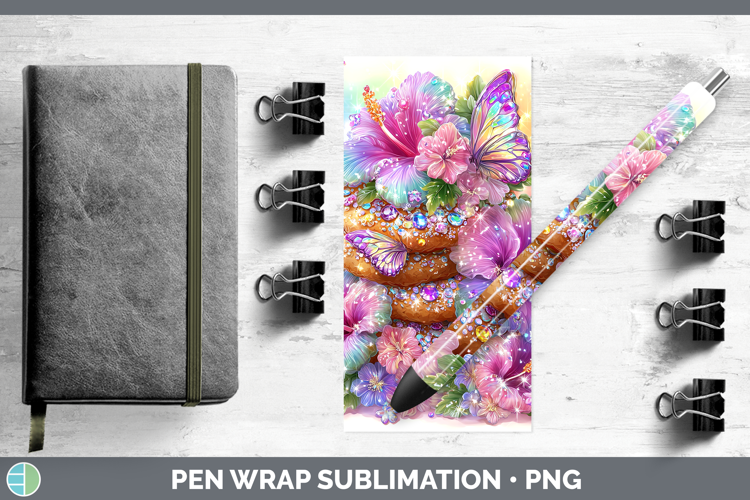 Best Sellers 05 Rainbow Summer Cookies Pen Wrap Sublimation