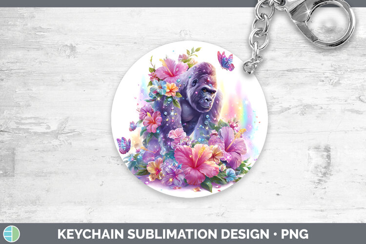 GorgeousBest Sellers 05 Rainbow Summer Keychain design.