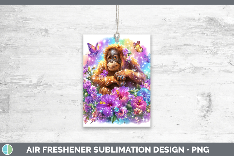 Best Sellers 05 Rainbow Summer Orangutan Air Freshener Subli